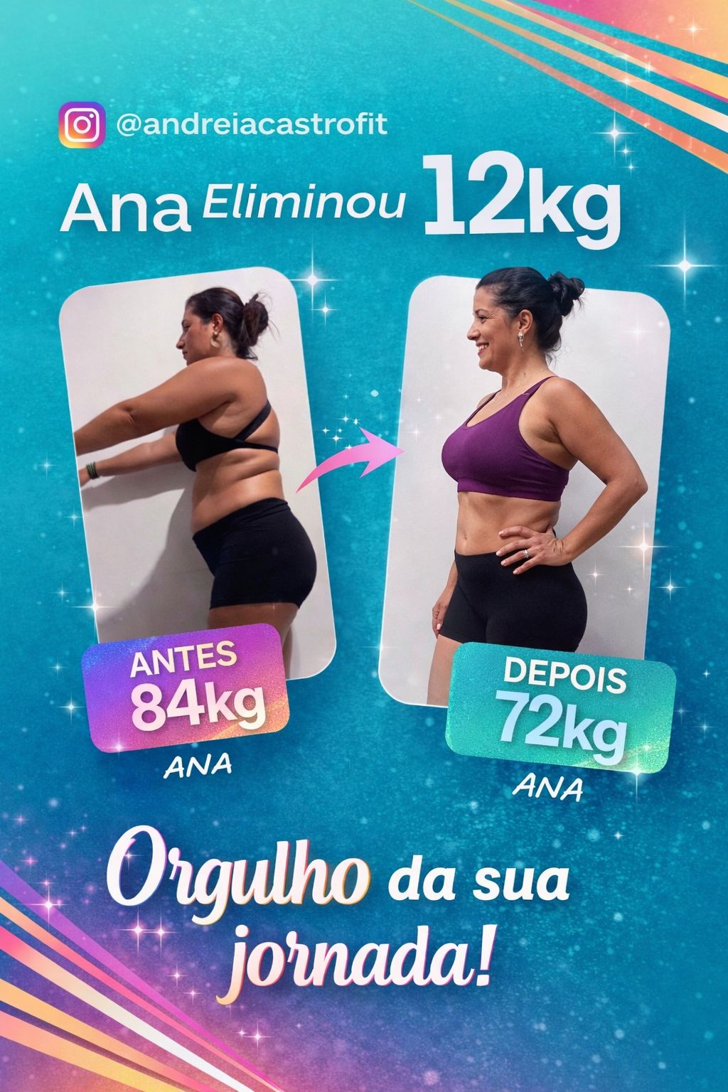 Andreia Castro - Personal Trainer Método 360